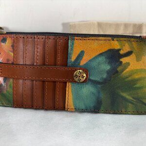 PATRICIA NASH MILAN ITALY-NWT$69.00   SOLD OUT AROUND GLOBE-WATERCOLOR BUTTERFLY